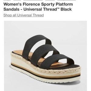 Universal Thread Platform Sandals